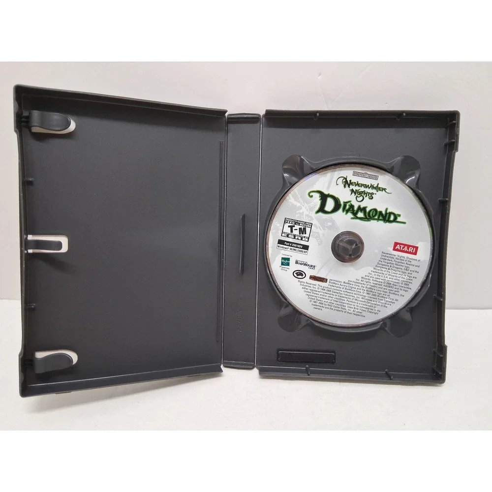 Neverwinter Nights Diamond PC DVD-ROM Atari BioWare RPG Collection 26819